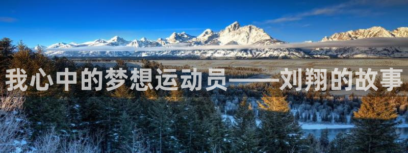 MK体育官方正版app娱乐网站：我心中的梦想运动员——刘翔的